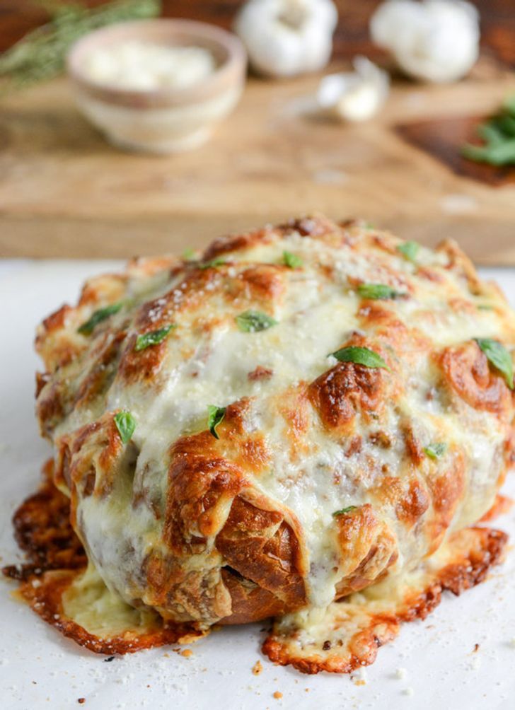 pan blanco con queso